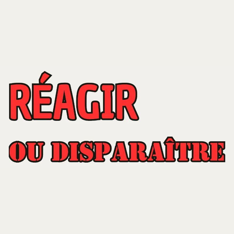 Reagieren oder verschwinden