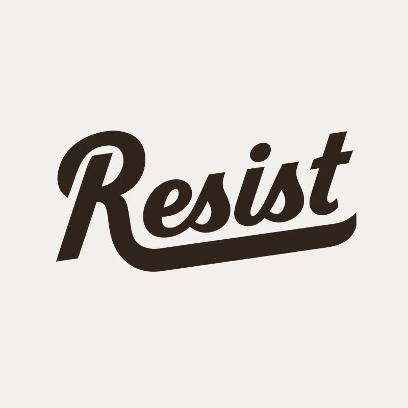 Résistez à la déclaration courageuse de lettres