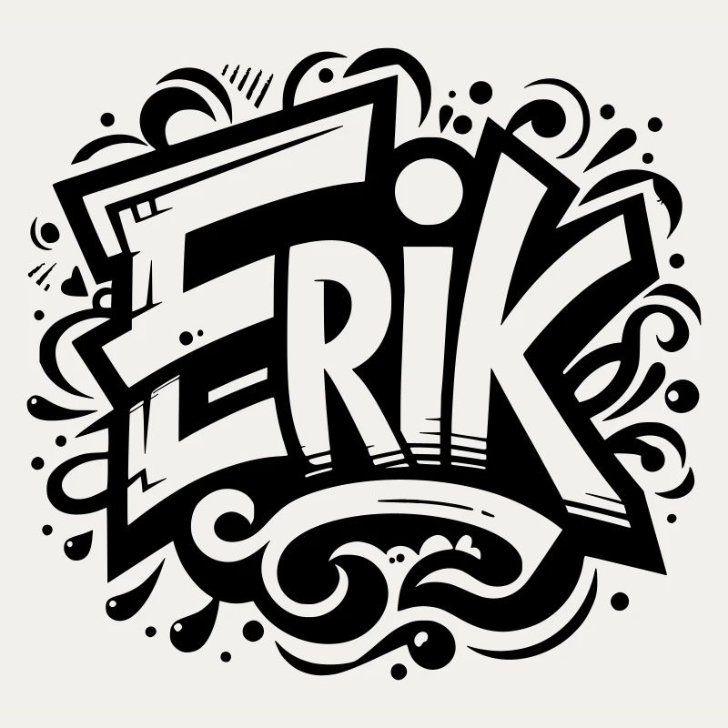 Erik Surname First Name Graffiti