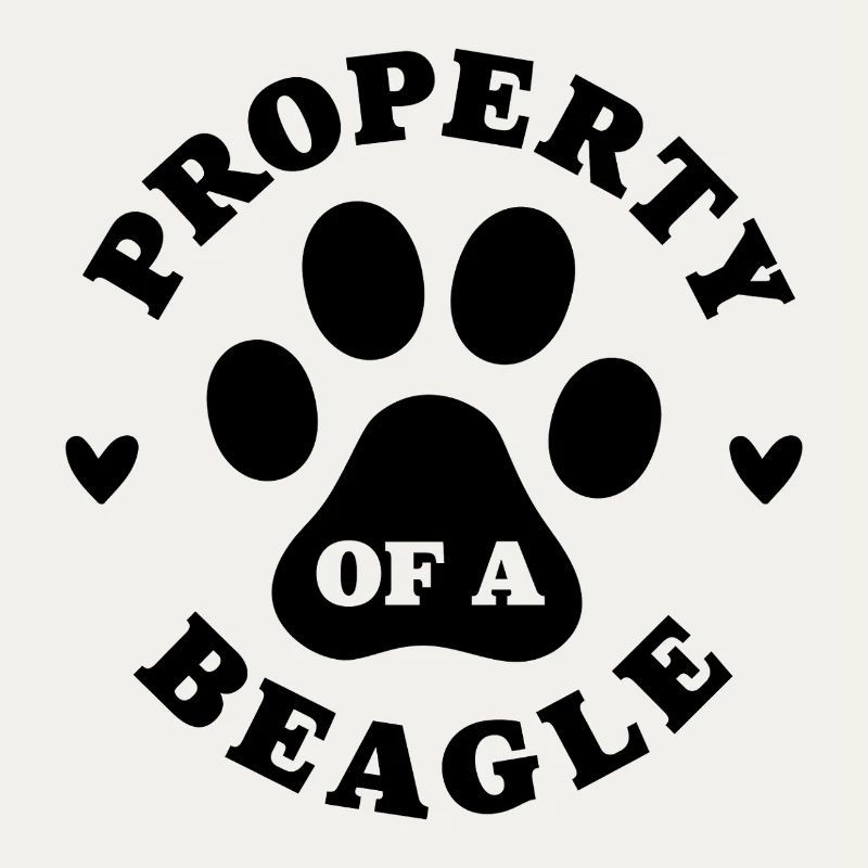 Eigentum eines Beagle
