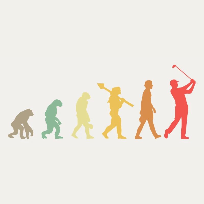 Golf Golfer Golf Course Golfer Evolution