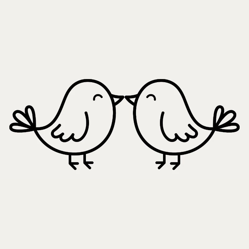 Oiseaux mignons