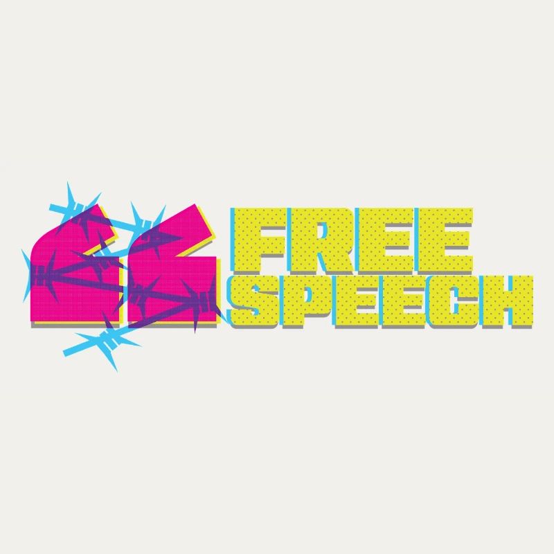 Vibrant graffiti liberté d’expression t-Shirt design