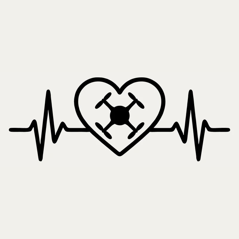 Heart Drone Quadcopter