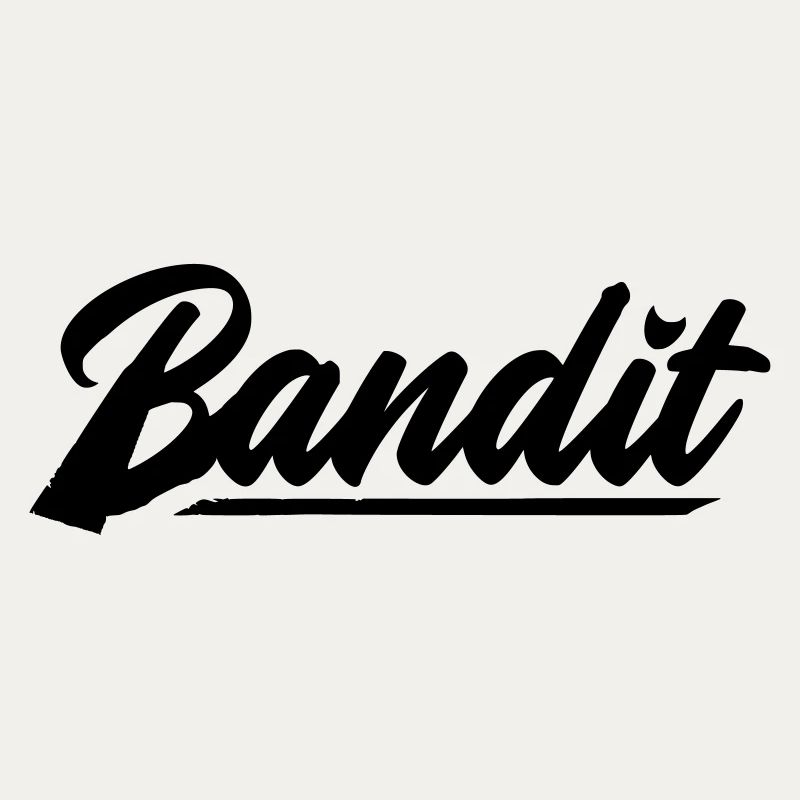 bandit motorcycle rebell patch sticker stickers