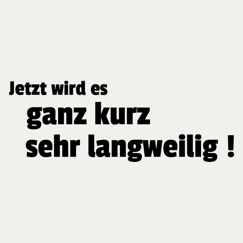 langweilig
