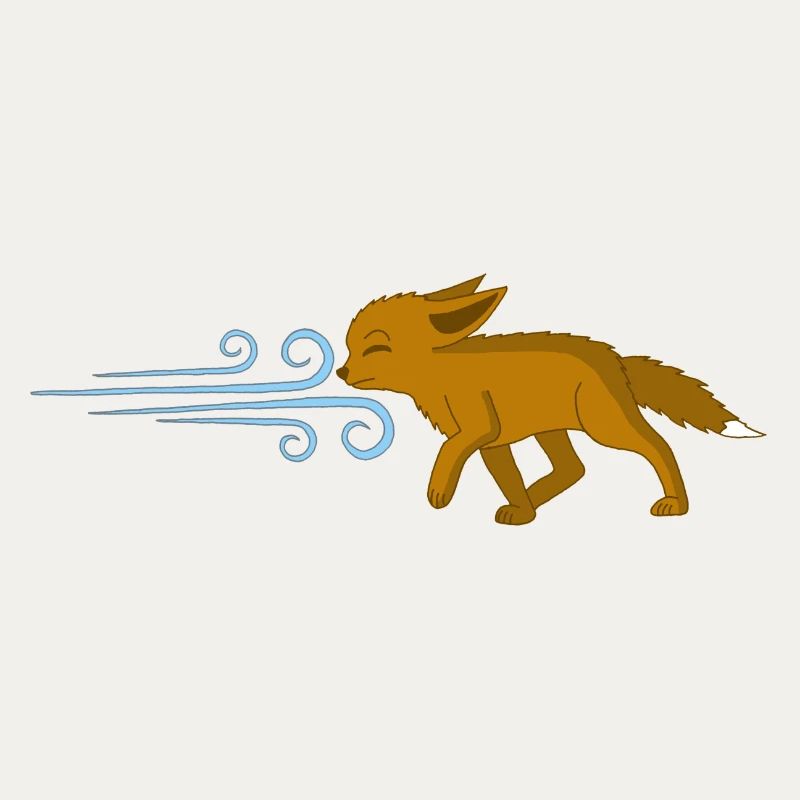 Le renard et le vent