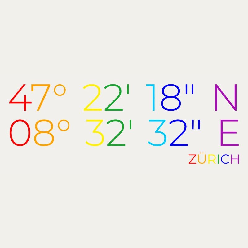 Coordonnées de la Pride Zurich