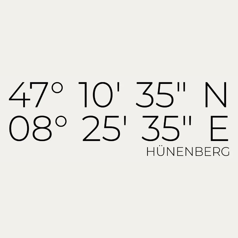 Coordinates Hünenberg