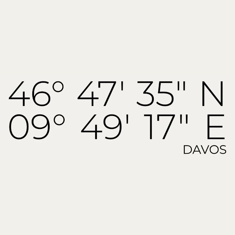 Coordinates Davos Graubünden