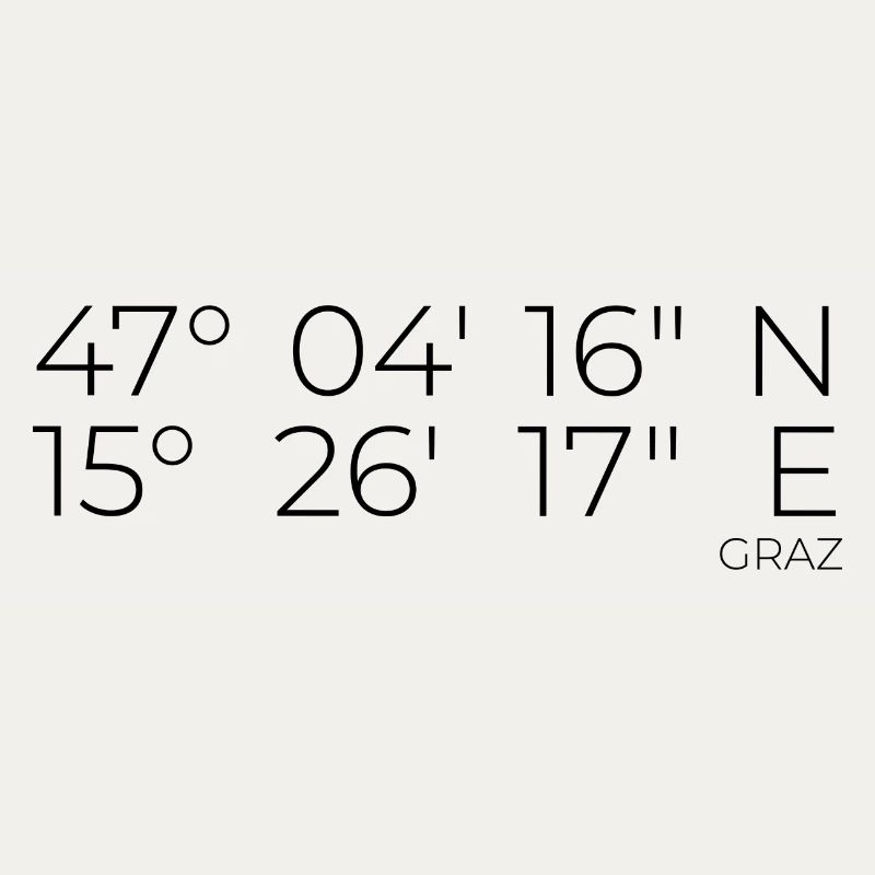 coordinates Graz, Austria