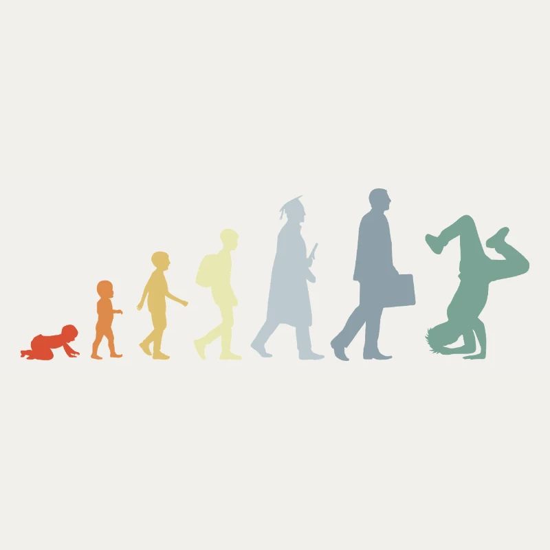 Vintage Breakdancer Evolution