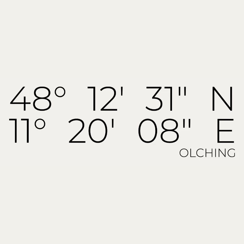 Coordinates Olching Bavaria