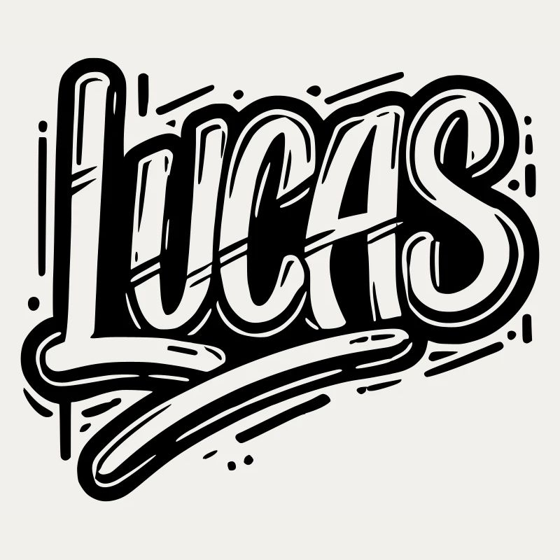 Lucas Nom Prénom Graffiti
