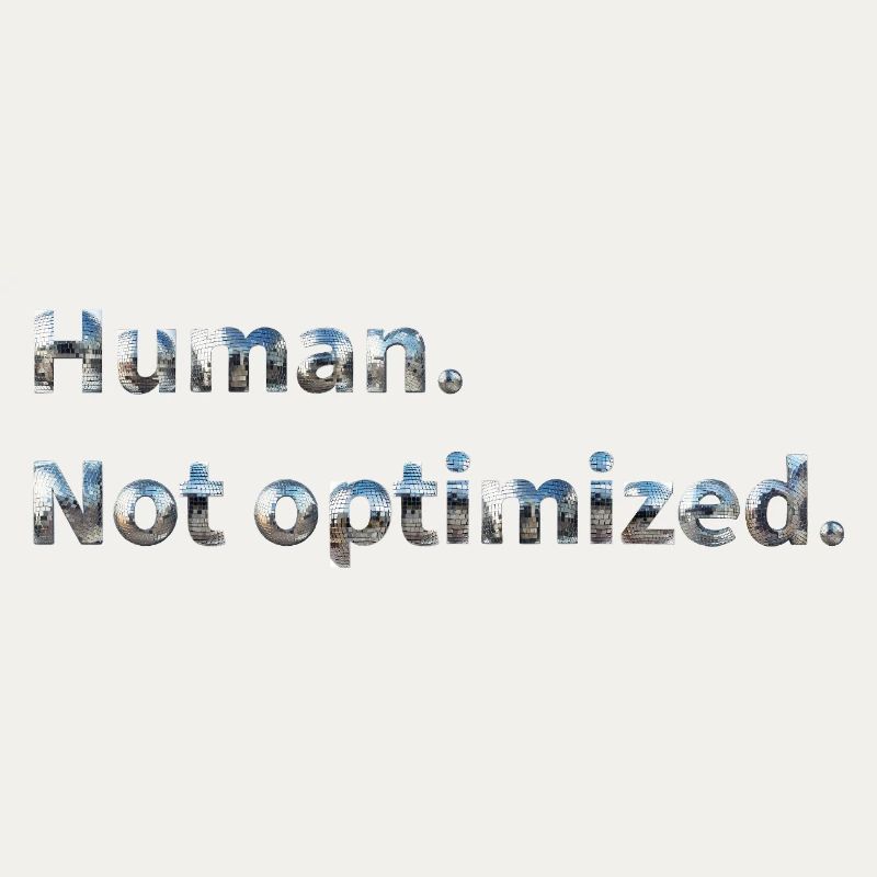 Human. Not optimized.