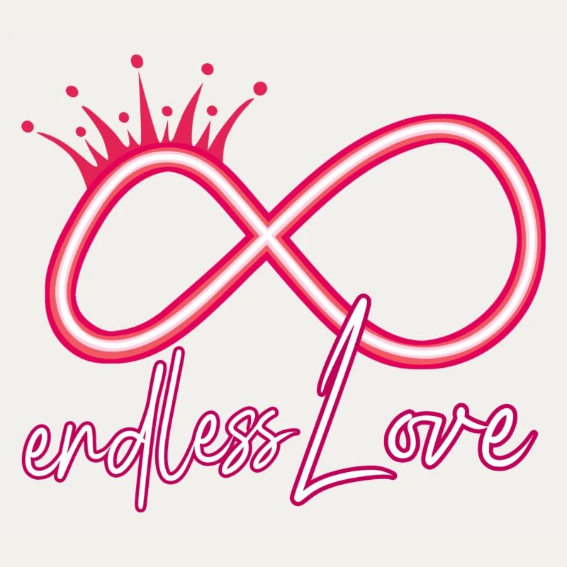 Symbole de l’infini de l’amour éternel