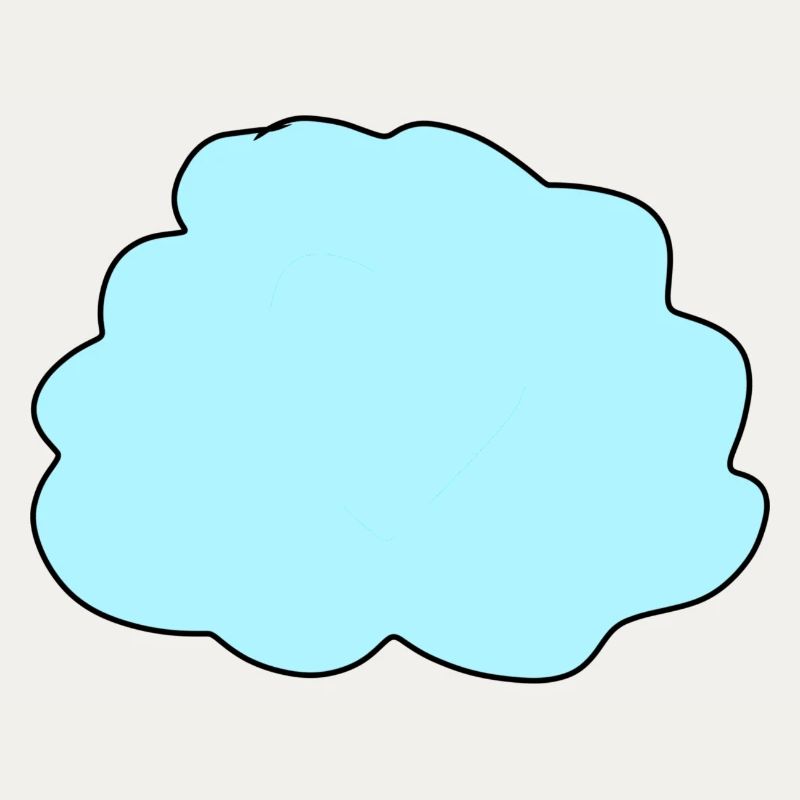 Cloud Blue Icon