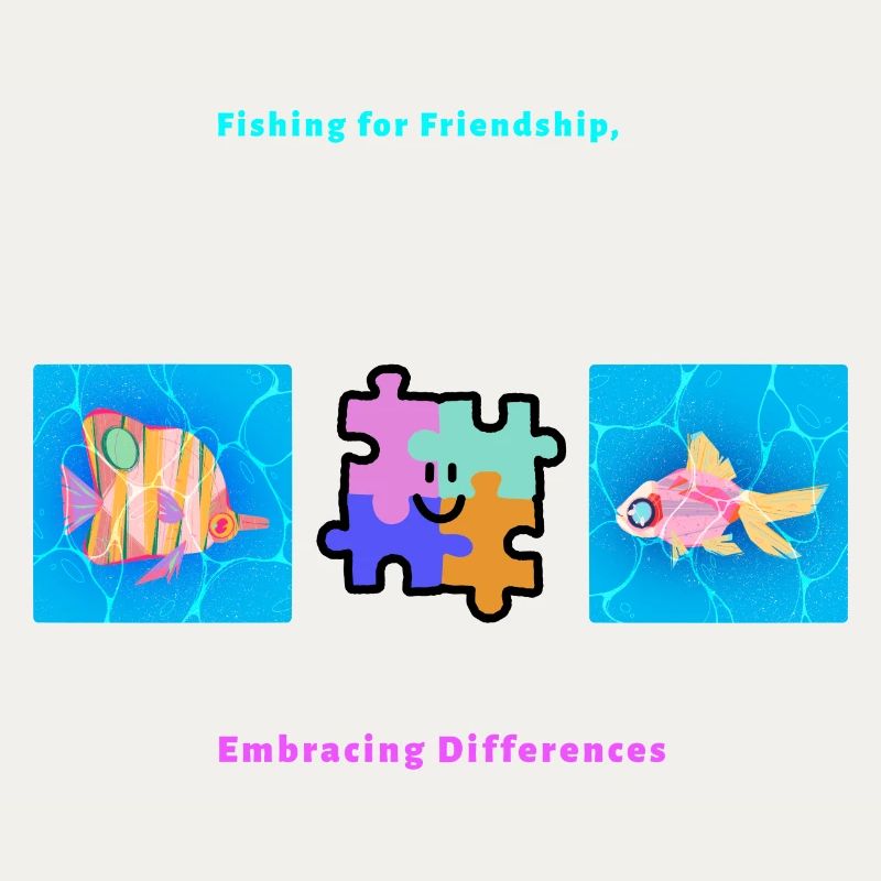 Pêcher l’amitié Accepter les différences