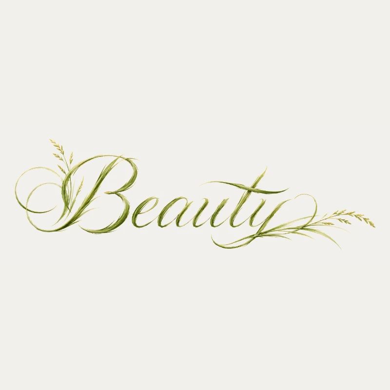 Beauté Lettres, Design de la nature