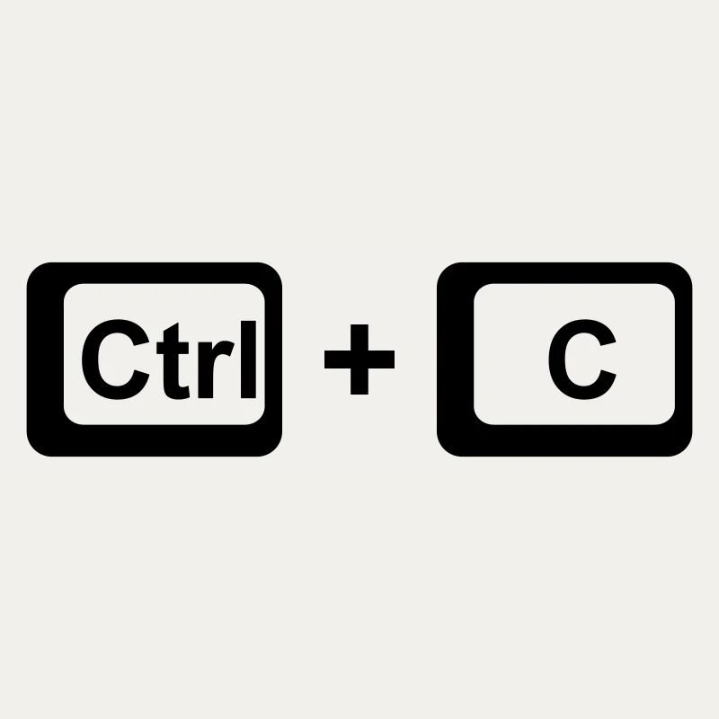 CTRL + C / Eltern Geschenk zum Vatertag /Muttertag