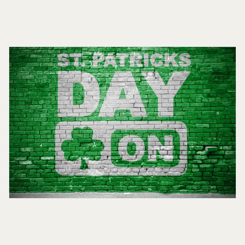 La Saint-Patrick est ouverte ! Graffiti