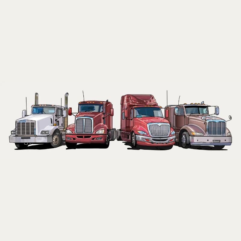 Sattelschlepper, Trucks