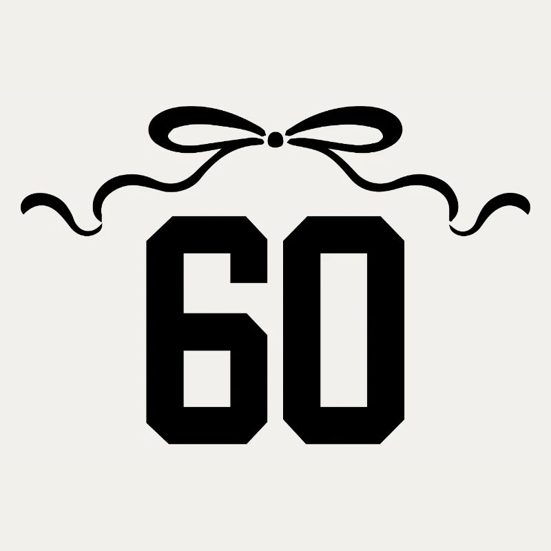 Number 60 Knot - 60th Anniversary