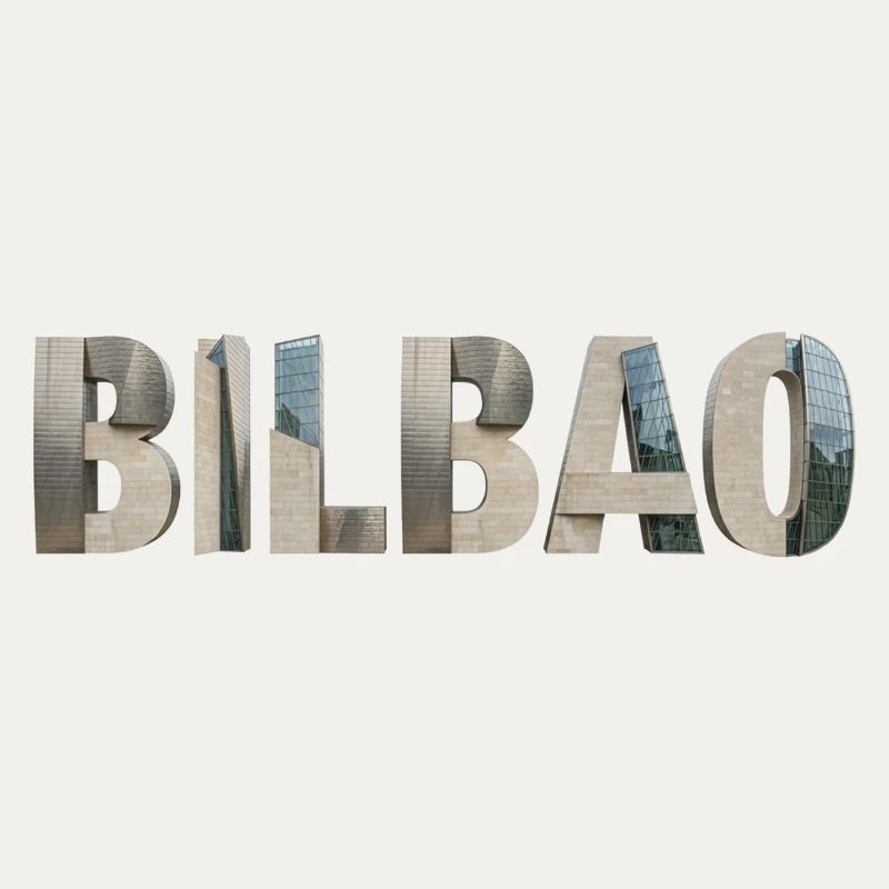 BILBAO – Modern Architectural Typography