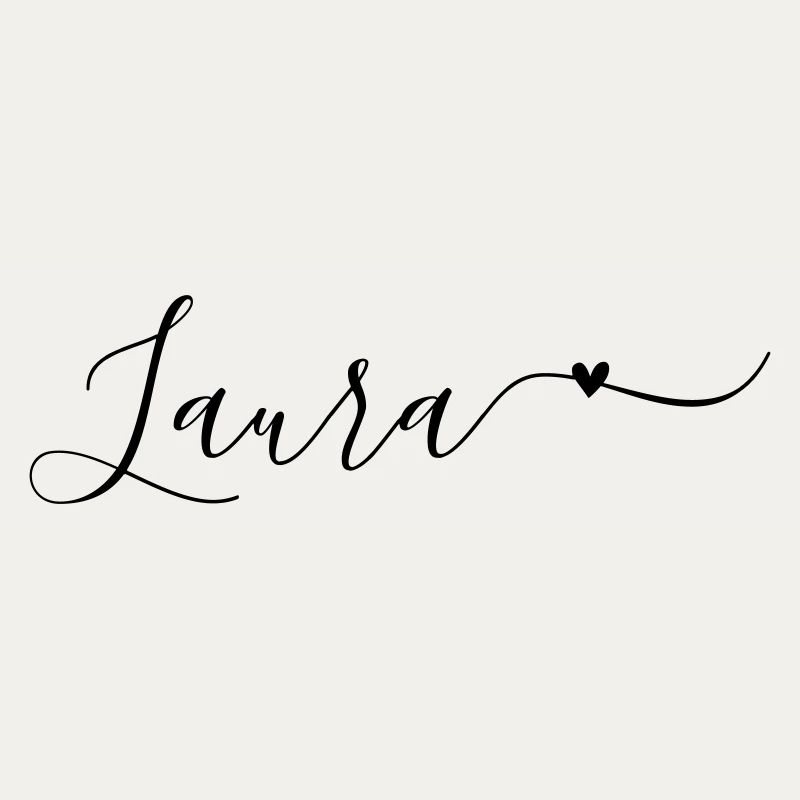 Laura Name First Name Decorative
