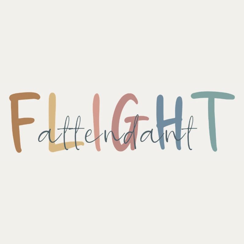 Flugbegleiter Geschenk - Flight Attendant Geschenk