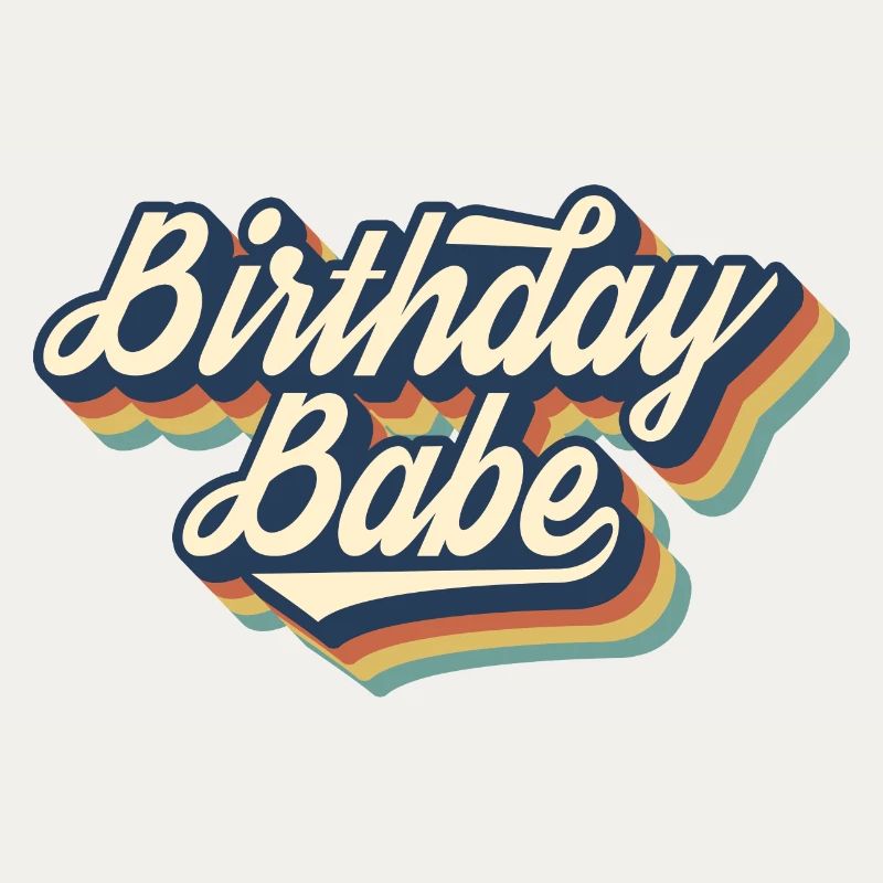 Birthday Babe Matching Group Geburtstagsparty Geschenk