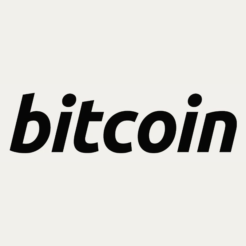 Art de mots Bitcoin : Conception de fautes de frappe FinTech