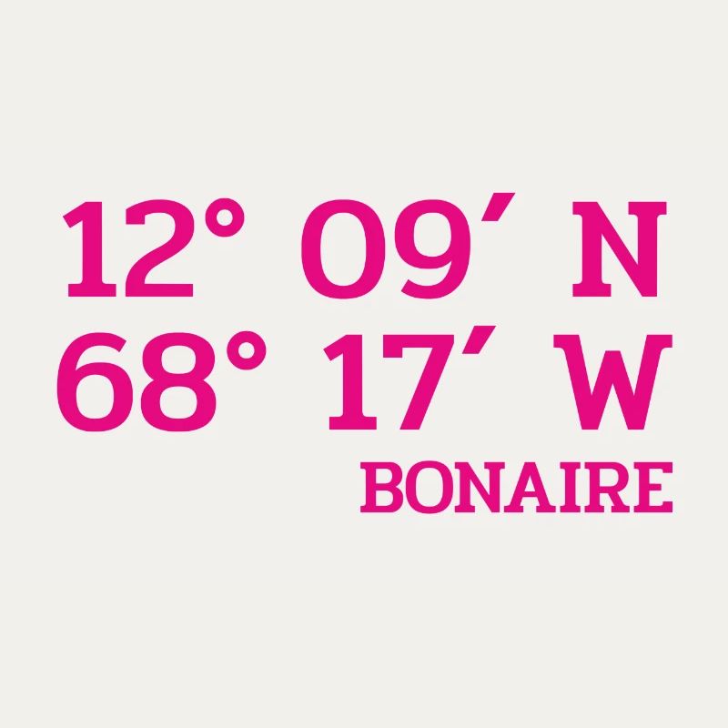 Bonaire Coordinates - Coordinates - Caribbean
