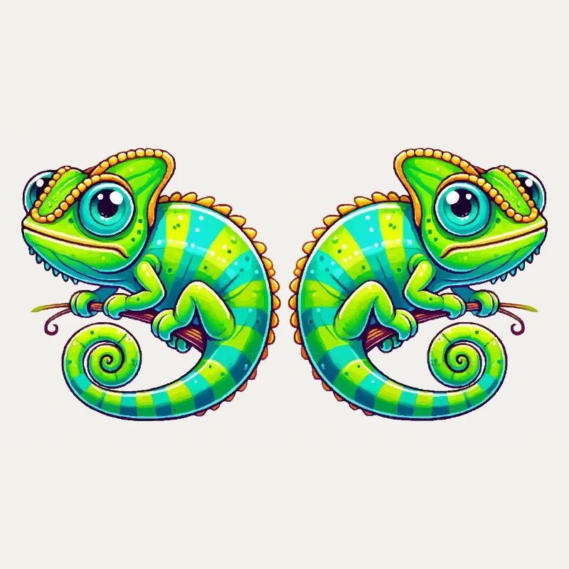 Bande dessinée caméléon