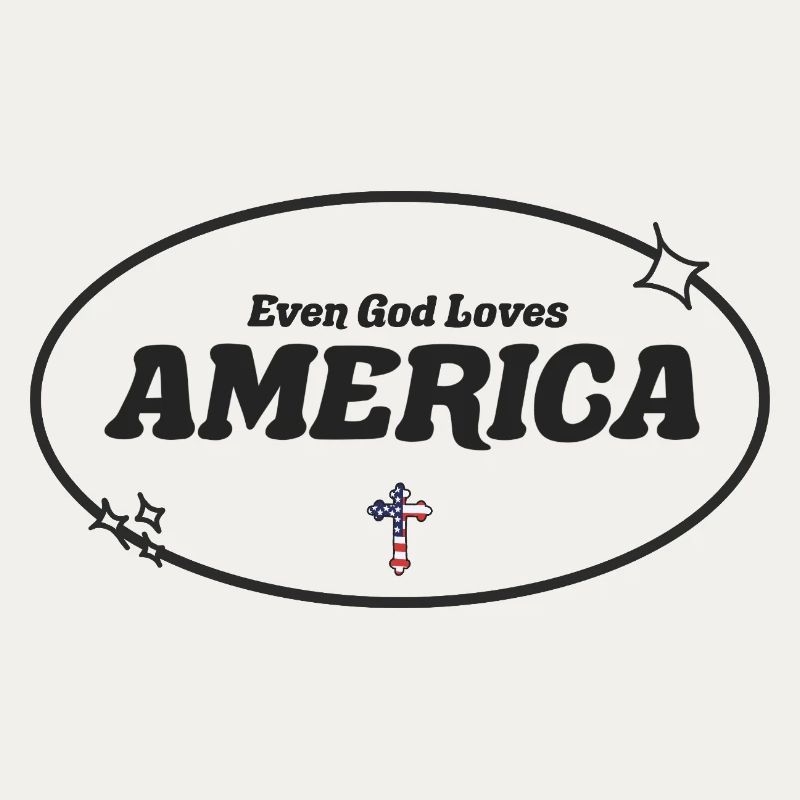 Sogar Gott betet Amerika an