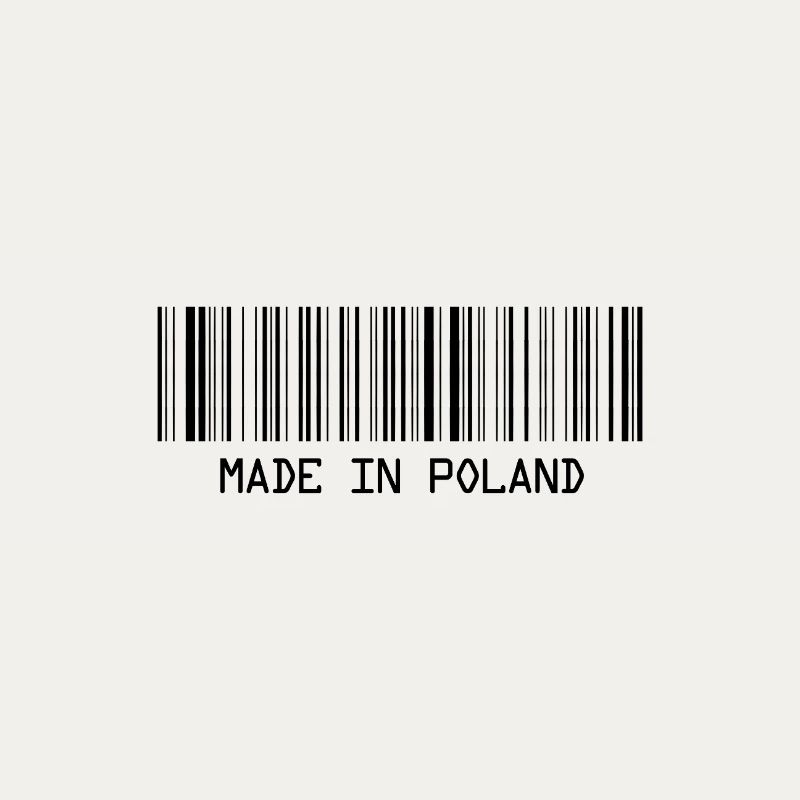 Fabriqué en Pologne - Pologne - Pologne - Code-barres - Dash