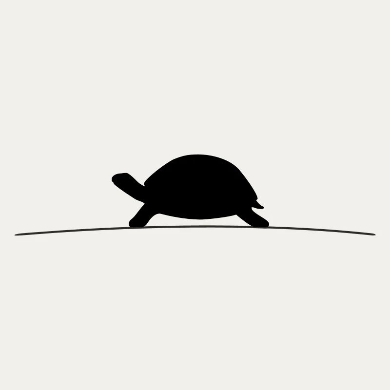 Schildkröte Silhouette
