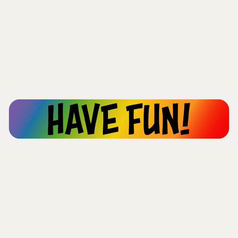 rainbow have fun