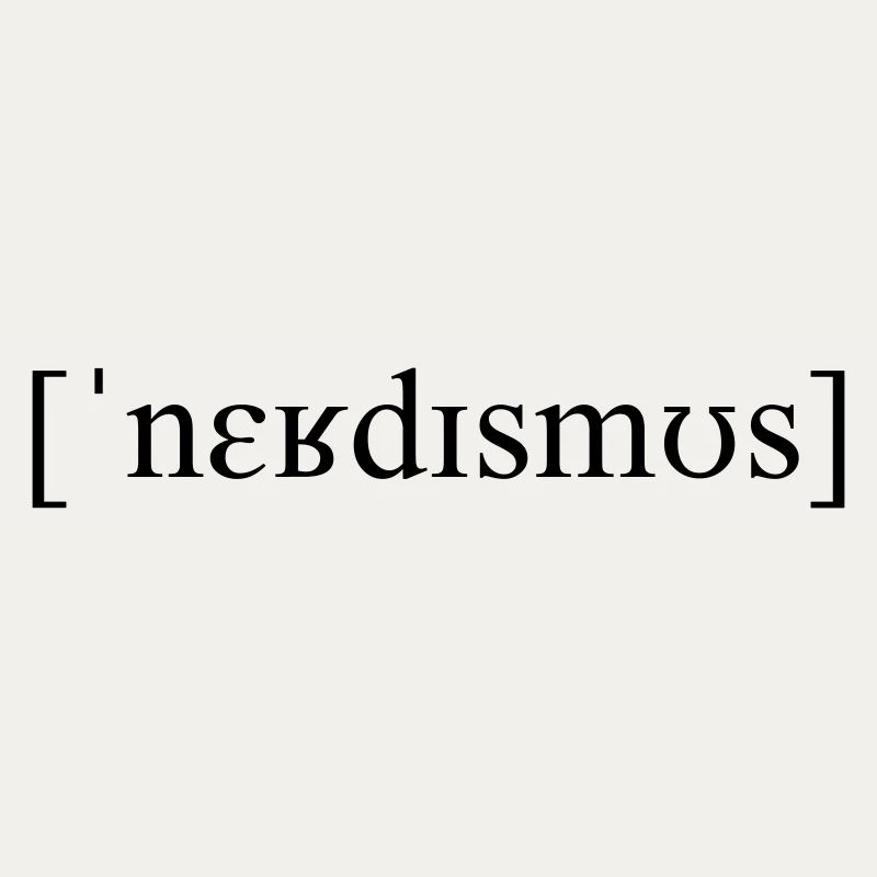 Lautschrift Nerdismus