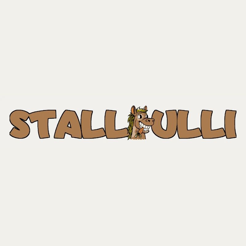 Stallpulli - Stall - Pferd Pferde Reiter Reiterin