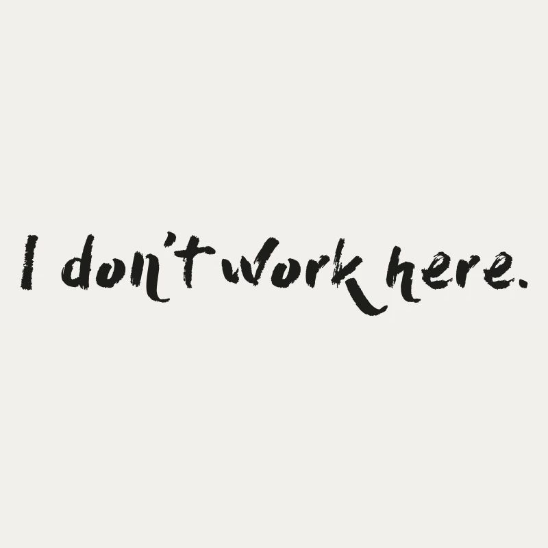 I don't work here.