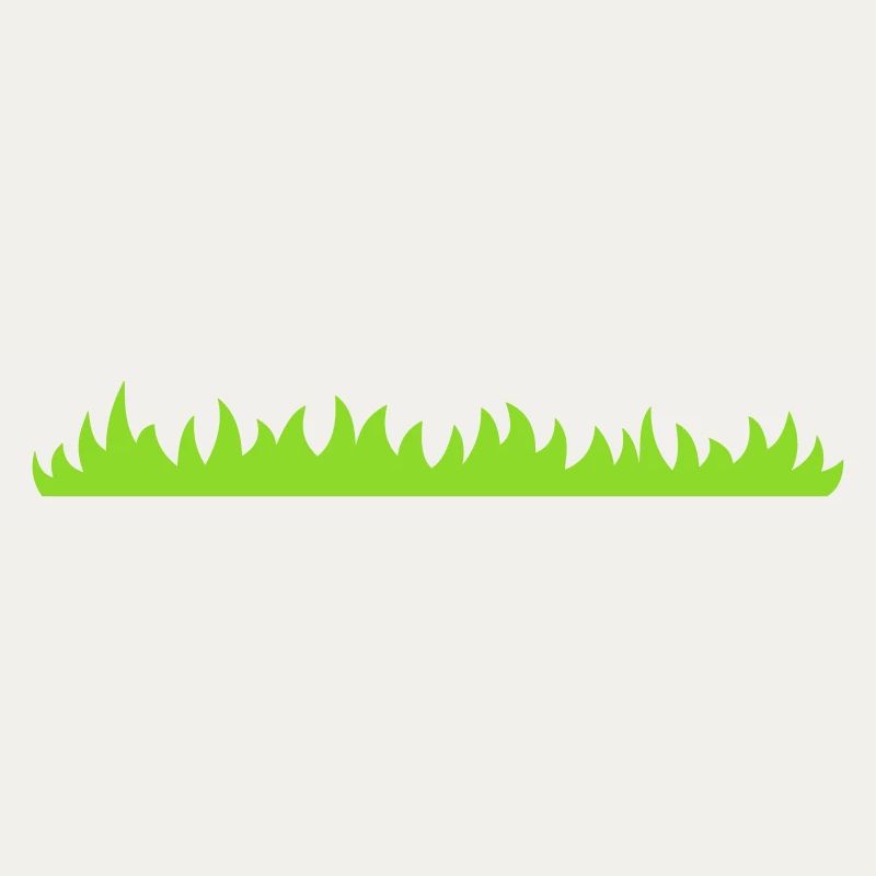 Gras oder Rasen
