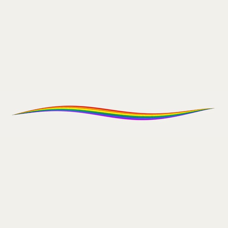 Regenbogenlinie