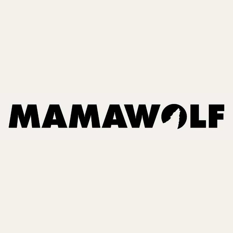 Mamawolf lettering