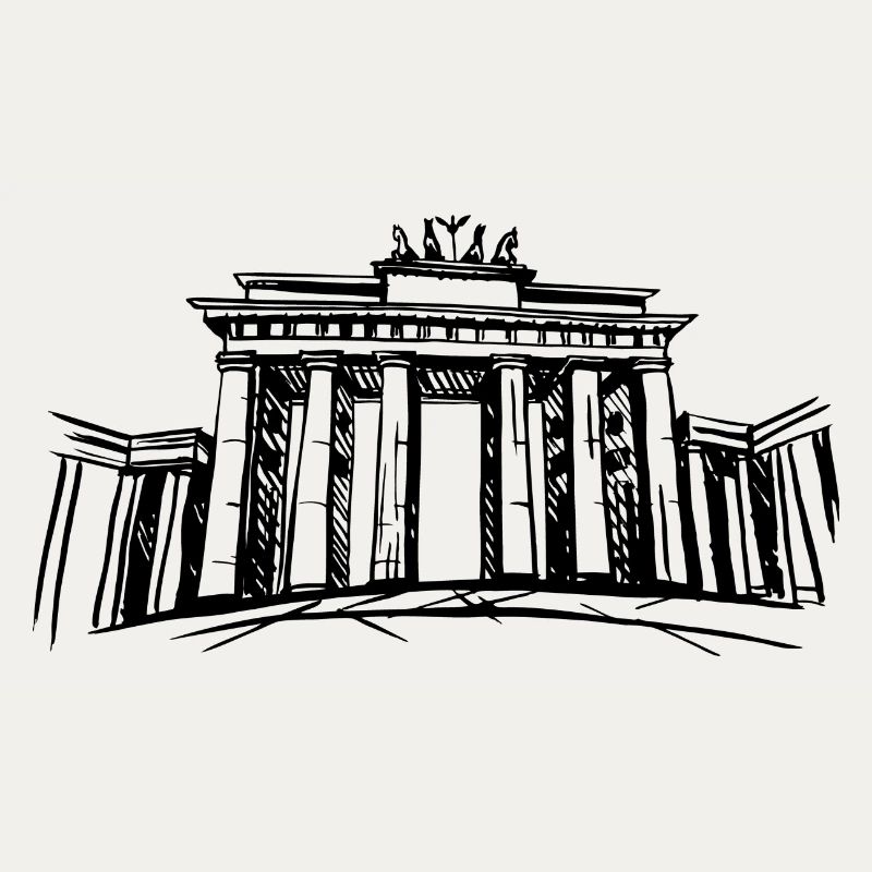 Berlin Brandenburg Gate – symbolic