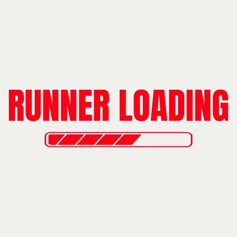 Running Loading Marathon Runner Gift