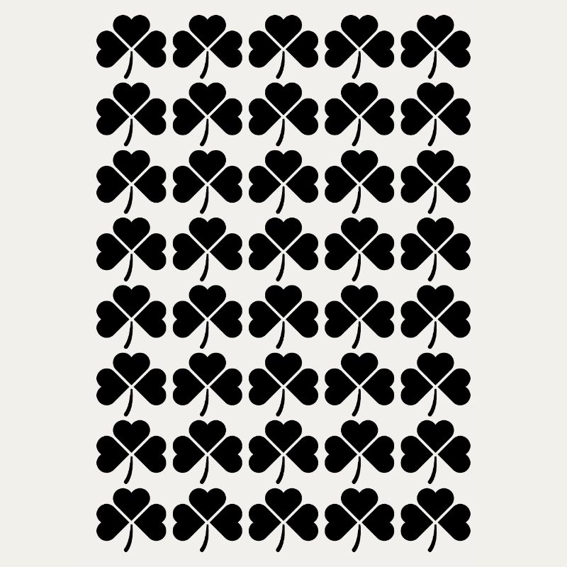 Irish Clover pattern design