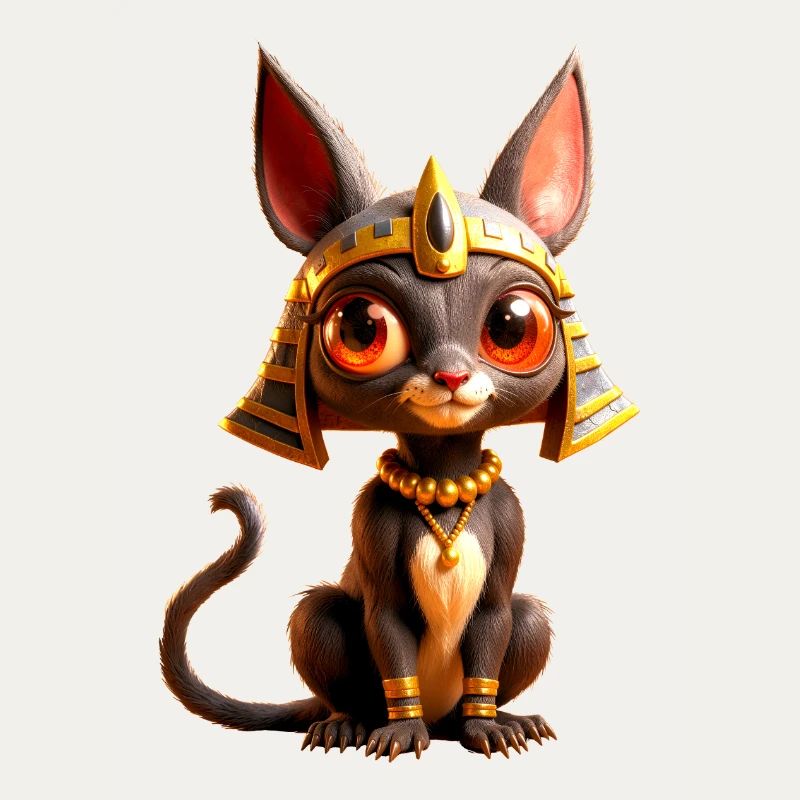 Chat égyptien d’Anubis