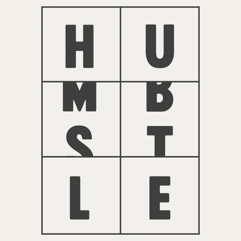 Bescheidener Hustle-Unternehmer Geschäftsmann Geschäftsmann Geschäftsmann