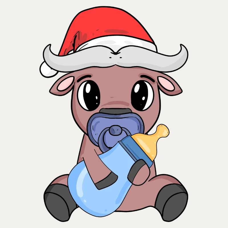 Bœuf bébé Noël